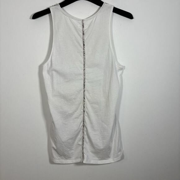 Rag & Bone Silk Tank Top Floral Printed Medium Pull On Tunic Boho Summer Dressy - Picture 5 of 7